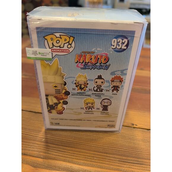Funko Pop! Naruto (Sixth Path Sage) #932 Glows in the Dark Special Edition Sleev - Picture 2 of 6
